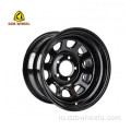 16x8 Black Spoke Wheels 5x114.3 Offroad